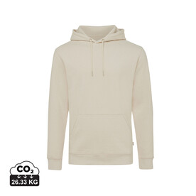 IQONIQ Torres ungefärbter Hoodie aus recycelter Baumwolle natural raw bedrucken, Art.-Nr. T9401.018.XXXL
