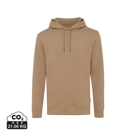 IQONIQ Torres ungefärbter Hoodie aus recycelter Baumwolle heather brown bedrucken, Art.-Nr. T9401.017.XL IQONIQ Torres ungefärbter Hoodie aus recycelter Baumwolle heather brown bedrucken, Art.-Nr. T9401.017.XL