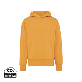 IQONIQ Yoho Relax-Hoodie aus recycelter Baumwolle sundial orange bedrucken, Art.-Nr. T9402.012.XXXL