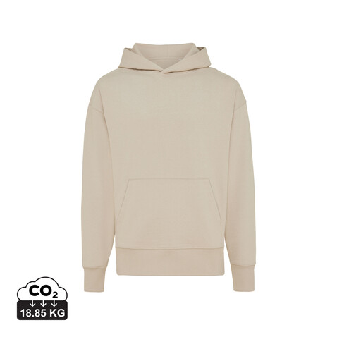 IQONIQ Yoho Relax-Hoodie aus recycelter Baumwolle desert bedrucken, Art.-Nr. T9402.006.XXL