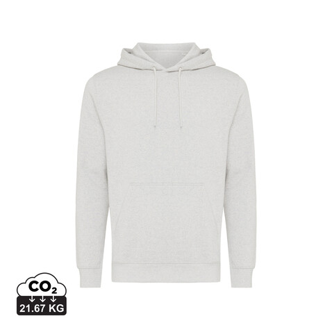 IQONIQ Rila Lightweight Hoodie aus recycelter Baumwolle light heather grey bedrucken, Art.-Nr. T9404.032.XXL IQONIQ Rila Lightweight Hoodie aus recycelter Baumwolle light heather grey bedrucken, Art.-Nr. T9404.032.XXL