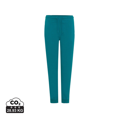 IQONIQ Cooper Jogger aus recycelter Baumwolle verdigris bedrucken, Art.-Nr. T9500.009.XS