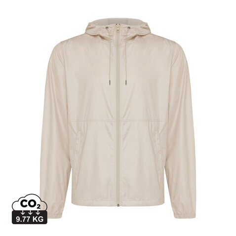 IQONIQ Logan Lightweight Jacke aus recyceltem Polyester beige bedrucken, Art.-Nr. T9701.030.XL
