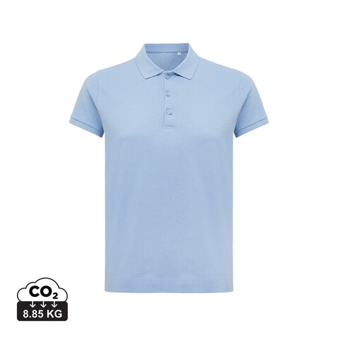 IQONIQ Yosemite Damen Piqué-Poloshirt aus rec. Baumwolle sky blue bedrucken, Art.-Nr. T4200.022.XS IQONIQ Yosemite Damen Piqué-Poloshirt aus rec. Baumwolle sky blue bedrucken, Art.-Nr. T4200.022.XS