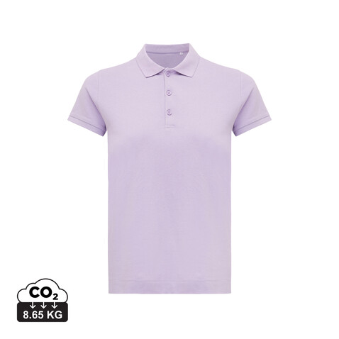 IQONIQ Yosemite Damen Piqué-Poloshirt aus rec. Baumwolle lavender bedrucken, Art.-Nr. T4200.011.XS
