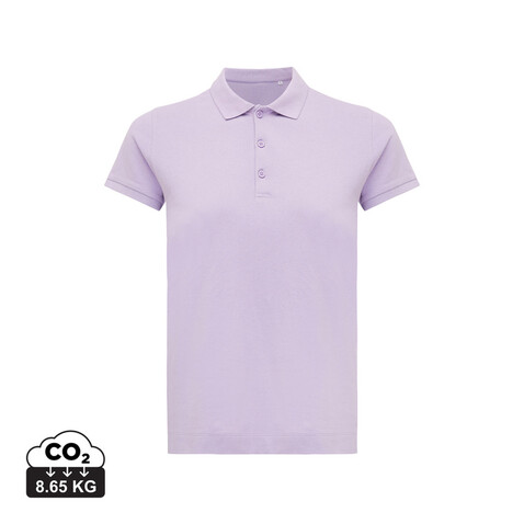 IQONIQ Yosemite Damen Piqué-Poloshirt aus rec. Baumwolle lavender bedrucken, Art.-Nr. T4200.011.S