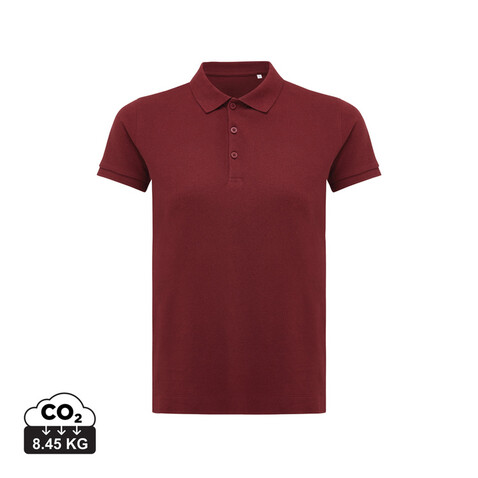 IQONIQ Yosemite Damen Piqué-Poloshirt aus rec. Baumwolle burgunderrot bedrucken, Art.-Nr. T4200.007.S IQONIQ Yosemite Damen Piqué-Poloshirt aus rec. Baumwolle burgunderrot bedrucken, Art.-Nr. T4200.007.S