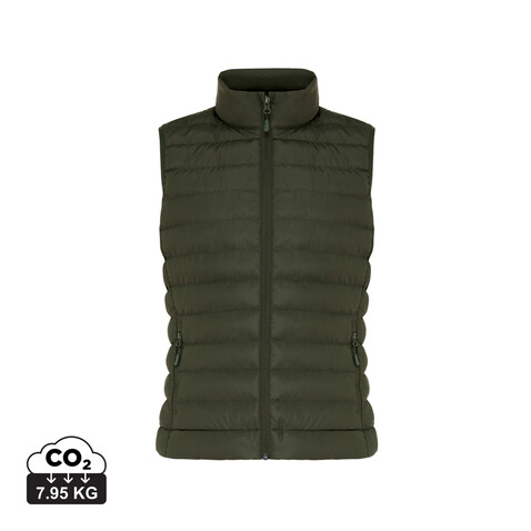 IQONIQ Meru Damen Bodywarmer aus recyceltem Polyester khaki bedrucken, Art.-Nr. T4702.020.XL IQONIQ Meru Damen Bodywarmer aus recyceltem Polyester khaki bedrucken, Art.-Nr. T4702.020.XL