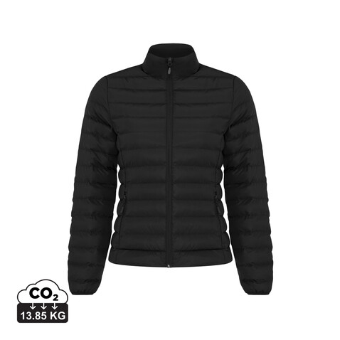 IQONIQ Maiko Damen Steppjacke aus recyceltem Polyester schwarz bedrucken, Art.-Nr. T4703.001.XL IQONIQ Maiko Damen Steppjacke aus recyceltem Polyester schwarz bedrucken, Art.-Nr. T4703.001.XL