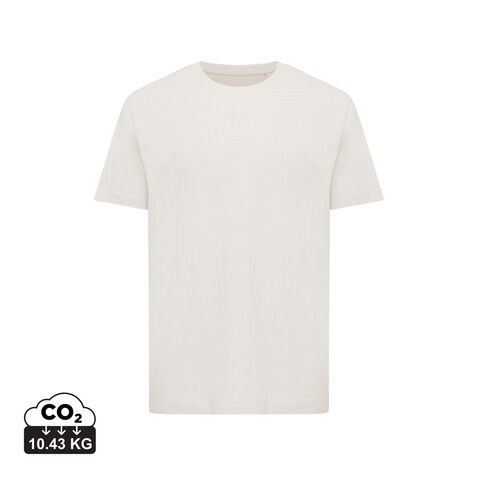 IQONIQ Kakadu relaxed T-Shirt aus recycelter Baumwolle ivory white bedrucken, Art.-Nr. T9103.040.M