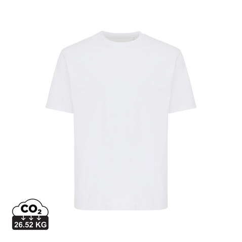 IQONIQ Nikko Heavyweight T-Shirt aus recycelter Baumwolle recycled white bedrucken, Art.-Nr. T9106.004.XS