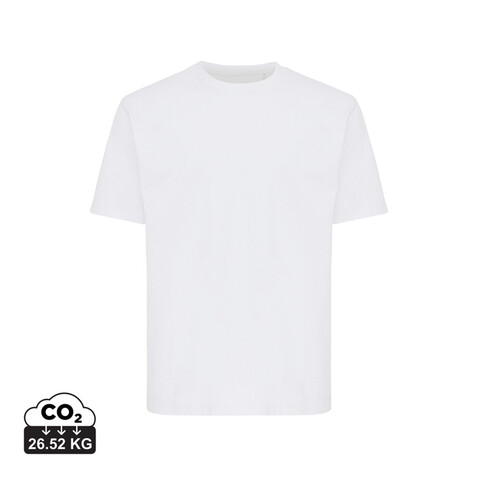 IQONIQ Nikko Heavyweight T-Shirt aus recycelter Baumwolle recycled white bedrucken, Art.-Nr. T9106.004.L