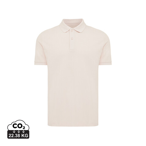 IQONIQ Yosemite Piqué-Poloshirt aus recycelter Baumwolle cloud pink bedrucken, Art.-Nr. T9200.039.L