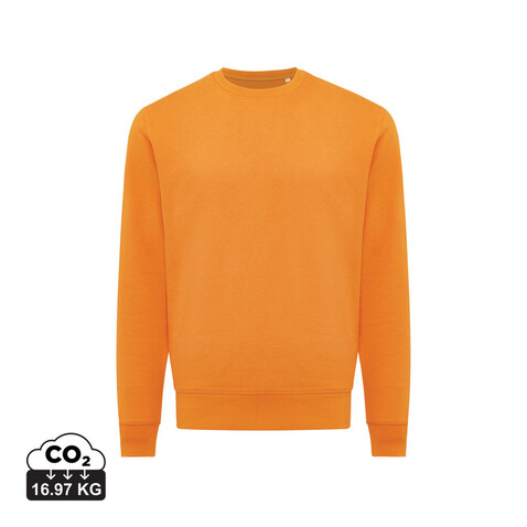 IQONIQ Etosha Lightweight Sweater aus recycelter Baumwolle orange bedrucken, Art.-Nr. T9303.044.XXXL IQONIQ Etosha Lightweight Sweater aus recycelter Baumwolle orange bedrucken, Art.-Nr. T9303.044.XXXL