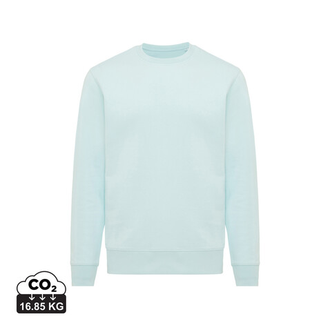 IQONIQ Etosha Lightweight Sweater aus recycelter Baumwolle crushed mint bedrucken, Art.-Nr. T9303.037.M IQONIQ Etosha Lightweight Sweater aus recycelter Baumwolle crushed mint bedrucken, Art.-Nr. T9303.037.M