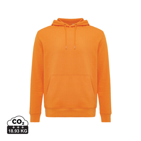 IQONIQ Rila Lightweight Hoodie aus recycelter Baumwolle orange bedrucken, Art.-Nr. T9404.044.XXL IQONIQ Rila Lightweight Hoodie aus recycelter Baumwolle orange bedrucken, Art.-Nr. T9404.044.XXL