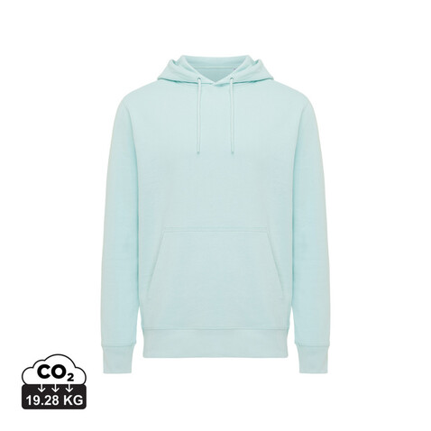 IQONIQ Rila Lightweight Hoodie aus recycelter Baumwolle crushed mint bedrucken, Art.-Nr. T9404.037.S IQONIQ Rila Lightweight Hoodie aus recycelter Baumwolle crushed mint bedrucken, Art.-Nr. T9404.037.S