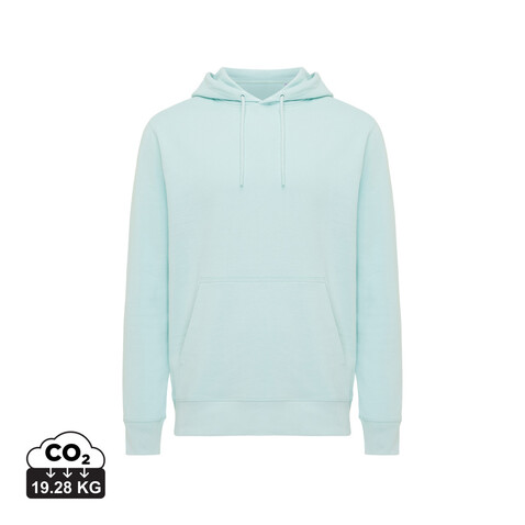 IQONIQ Rila Lightweight Hoodie aus recycelter Baumwolle crushed mint bedrucken, Art.-Nr. T9404.037.M IQONIQ Rila Lightweight Hoodie aus recycelter Baumwolle crushed mint bedrucken, Art.-Nr. T9404.037.M
