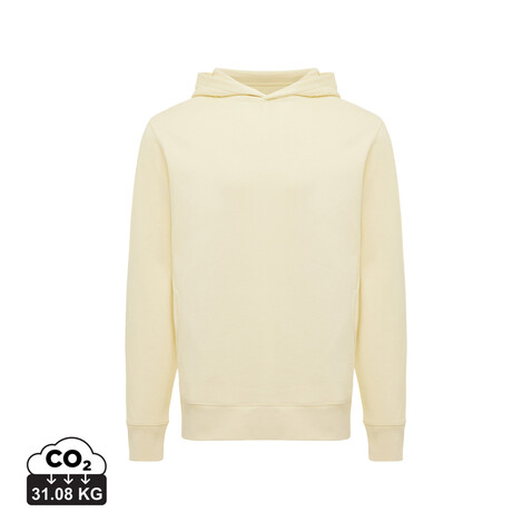 IQONIQ Yengo Hoodie mit Seitentaschen aus rec. Baumwolle cream yellow bedrucken, Art.-Nr. T9405.036.XXS IQONIQ Yengo Hoodie mit Seitentaschen aus rec. Baumwolle cream yellow bedrucken, Art.-Nr. T9405.036.XXS