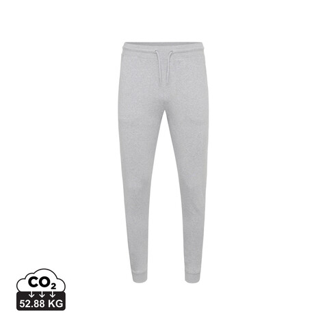 IQONIQ Cooper Jogger aus recycelter Baumwolle heather grey bedrucken, Art.-Nr. T9500.013.XXS