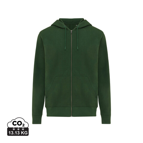 IQONIQ Abisko Zip-Kapuzenpullover aus recycelter Baumwolle forest green bedrucken, Art.-Nr. T9600.005.XXXL IQONIQ Abisko Zip-Kapuzenpullover aus recycelter Baumwolle forest green bedrucken, Art.-Nr. T9600.005.XXXL