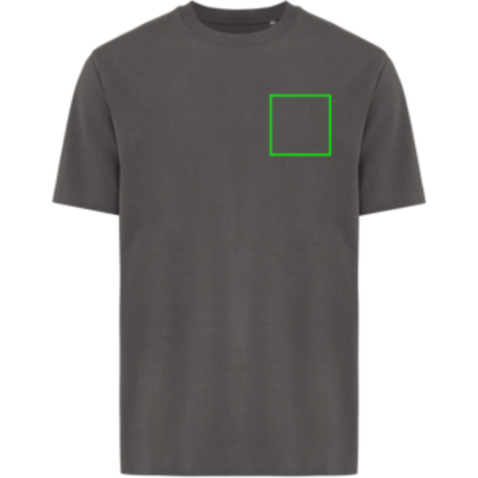 IQONIQ Nikko Heavyweight T-Shirt aus recycelter Baumwolle anthrazit bedrucken, Art.-Nr. T9106.019.XXXL IQONIQ Nikko Heavyweight T-Shirt aus recycelter Baumwolle anthrazit bedrucken, Art.-Nr. T9106.019.XXXL