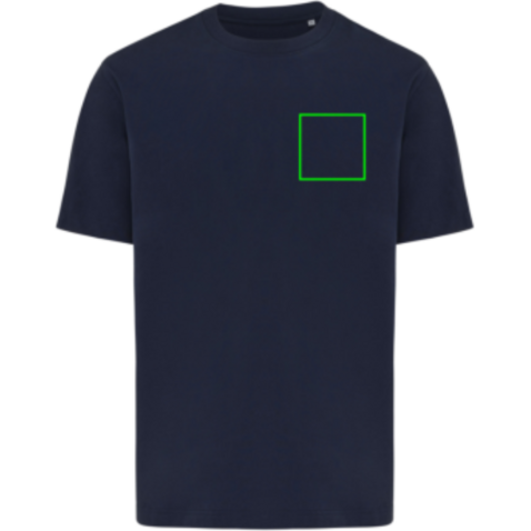 IQONIQ Nikko Heavyweight T-Shirt aus recycelter Baumwolle navy blau bedrucken, Art.-Nr. T9106.002.XXS IQONIQ Nikko Heavyweight T-Shirt aus recycelter Baumwolle navy blau bedrucken, Art.-Nr. T9106.002.XXS