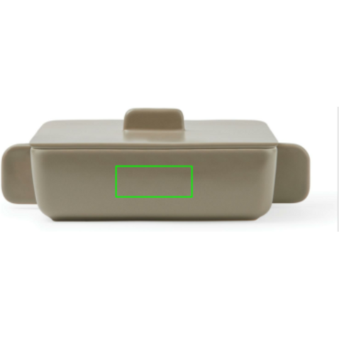 VINGA Monte Neu Auflaufform grau bedrucken, Art.-Nr. V270002