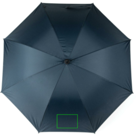 VINGA Baltimore AWARE™ RPET 23“ Regenschirm navy blau bedrucken, Art.-Nr. V850115