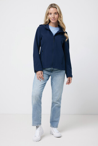 IQONIQ Makalu Damen Softshelljacke aus recyceltem Polyester navy blau bedrucken, Art.-Nr. T4700.002.M IQONIQ Makalu Damen Softshelljacke aus recyceltem Polyester navy blau bedrucken, Art.-Nr. T4700.002.M
