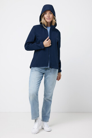 IQONIQ Makalu Damen Softshelljacke aus recyceltem Polyester navy blau bedrucken, Art.-Nr. T4700.002.M IQONIQ Makalu Damen Softshelljacke aus recyceltem Polyester navy blau bedrucken, Art.-Nr. T4700.002.M