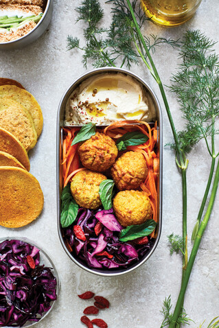 Black+Blum Stainless Steel Double Bento Box grau bedrucken, Art.-Nr. P439.2002