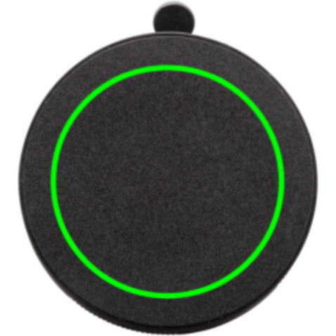 Terra 360 Universal-Handyhalter aus RCS rec. Kunststoff schwarz, grau bedrucken, Art.-Nr. P301.5201