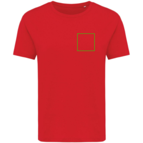 IQONIQ Yala Damen T-Shirt aus recycelter Baumwolle rot bedrucken, Art.-Nr. T4100.029.XXS IQONIQ Yala Damen T-Shirt aus recycelter Baumwolle rot bedrucken, Art.-Nr. T4100.029.XXS