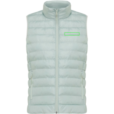 IQONIQ Meru Damen Bodywarmer aus recyceltem Polyester Iceberg green bedrucken, Art.-Nr. T4702.023.XS IQONIQ Meru Damen Bodywarmer aus recyceltem Polyester Iceberg green bedrucken, Art.-Nr. T4702.023.XS