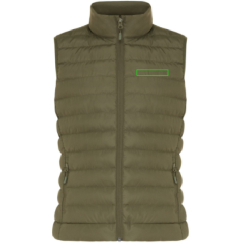 IQONIQ Meru Damen Bodywarmer aus recyceltem Polyester khaki bedrucken, Art.-Nr. T4702.020.XXL IQONIQ Meru Damen Bodywarmer aus recyceltem Polyester khaki bedrucken, Art.-Nr. T4702.020.XXL
