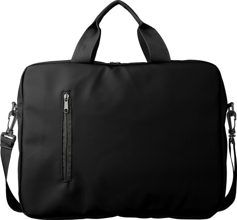 PU 15 Zoll Laptop-Tasche Floyd – Schwarz bedrucken, Art.-Nr. 001999999_1172254