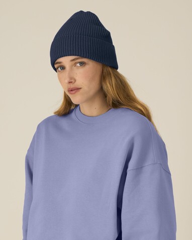 Fisherman Beanie - Der Fisherman Beanie - French Navy - OS bedrucken, Art.-Nr. STAU771C727OS