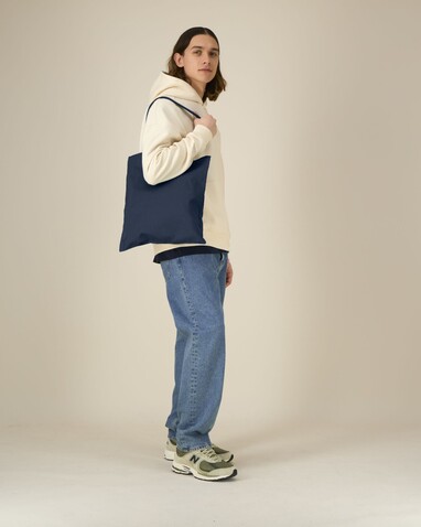 Light Tote Bag - Das leichte gewebte Tote Bag - French Navy - OS bedrucken, Art.-Nr. STAU773C727OS