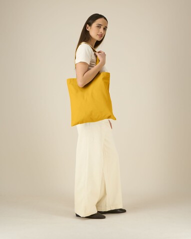 Light Tote Bag - Das leichte gewebte Tote Bag - Spectra Yellow - OS bedrucken, Art.-Nr. STAU773C204OS