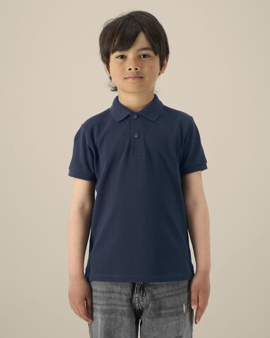 Mini Sprinter - Das Iconic Kinder-Polo - French Navy - 12-13/152-158cm bedrucken, Art.-Nr. STPK908C72712