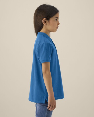 Mini Sprinter - Das Iconic Kinder-Polo - Royal Blue - 5-6/110-116cm bedrucken, Art.-Nr. STPK908C23005