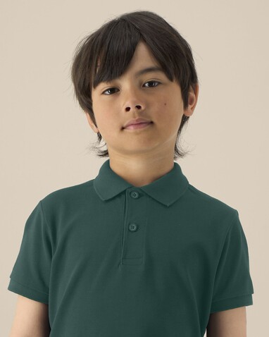 Mini Sprinter - Das Iconic Kinder-Polo - Glazed Green - 5-6/110-116cm bedrucken, Art.-Nr. STPK908C03605