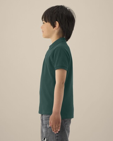 Mini Sprinter - Das Iconic Kinder-Polo - Glazed Green - 3-4/98-104cm bedrucken, Art.-Nr. STPK908C03603