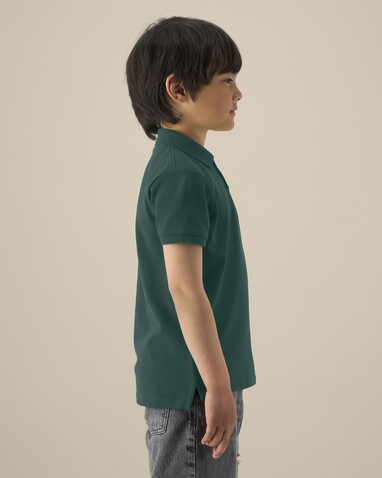 Mini Sprinter - Das Iconic Kinder-Polo - Glazed Green - 3-4/98-104cm bedrucken, Art.-Nr. STPK908C03603