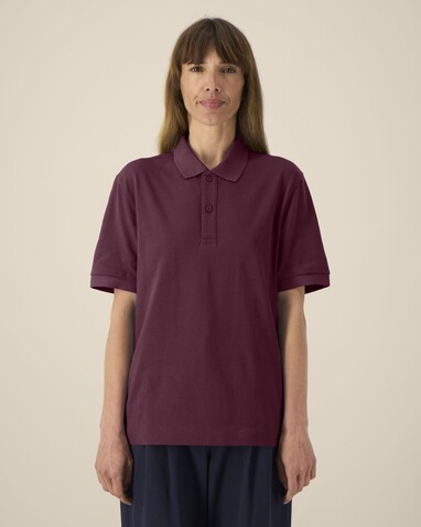 Prepster 2.0 - Das Unisex-Polo - Deep Plum - S bedrucken, Art.-Nr. STPU222C1511S