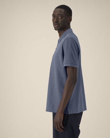 Prepster 2.0 - Das Unisex-Polo - Blue Grey - XS bedrucken, Art.-Nr. STPU222C156XS Prepster 2.0 - Das Unisex-Polo - Blue Grey - XS bedrucken, Art.-Nr. STPU222C156XS