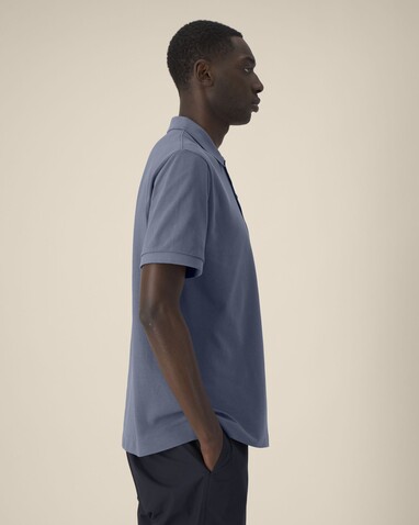 Prepster 2.0 - Das Unisex-Polo - Blue Grey - M bedrucken, Art.-Nr. STPU222C1561M Prepster 2.0 - Das Unisex-Polo - Blue Grey - M bedrucken, Art.-Nr. STPU222C1561M
