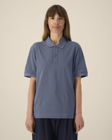 Prepster 2.0 - Das Unisex-Polo - Blue Grey - XS bedrucken, Art.-Nr. STPU222C156XS Prepster 2.0 - Das Unisex-Polo - Blue Grey - XS bedrucken, Art.-Nr. STPU222C156XS