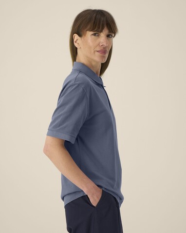 Prepster 2.0 - Das Unisex-Polo - Blue Grey - XXS bedrucken, Art.-Nr. STPU222C1562S